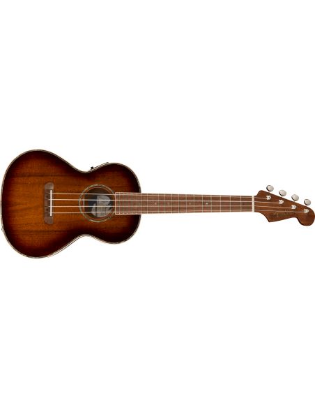 Elektroakustinė tenorinė ukulelė Fender Montecito Shaded Edge Burst