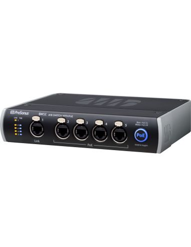 Network Switch and Bridge PreSonus SW5E