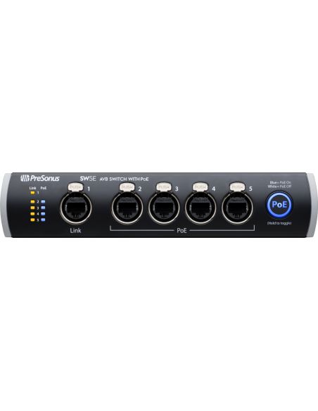 Network Switch and Bridge PreSonus SW5E