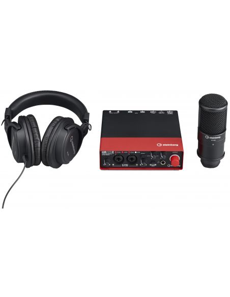 Recording Pack Steinberg UR22C RD R PACK