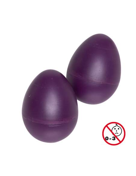 Barškučiai (pora, violetiniai) Stagg EGG-2 PP