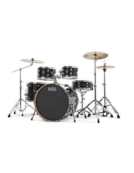 Drum kit Natal Arcadia KAR-UFX-BLS Black sparkle