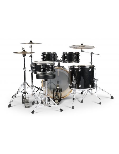 Drum kit Natal Arcadia KAR-UFX-BLS Black sparkle