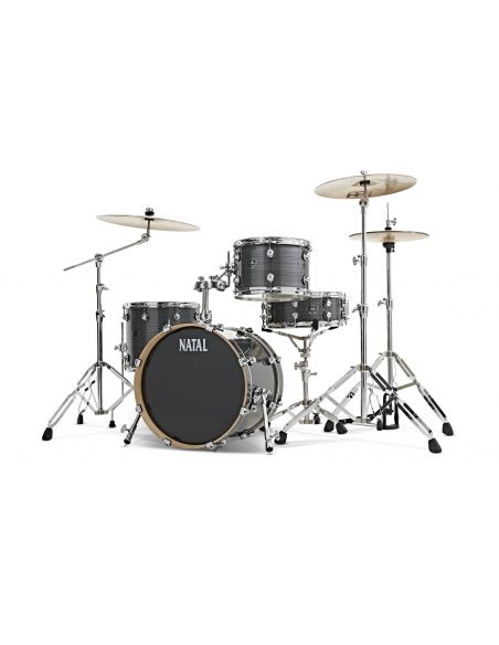 Drum kit Natal Arcadia Jazz KAR-TJ-GST Grey strata