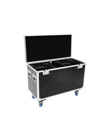 Flightcase Roadinger 2x DMH-90/150/DMB-60/PLB-230