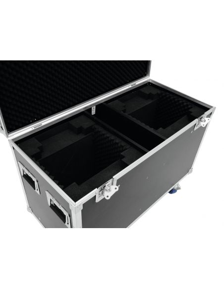 Flightcase Roadinger 2x DMH-90/150/DMB-60/PLB-230