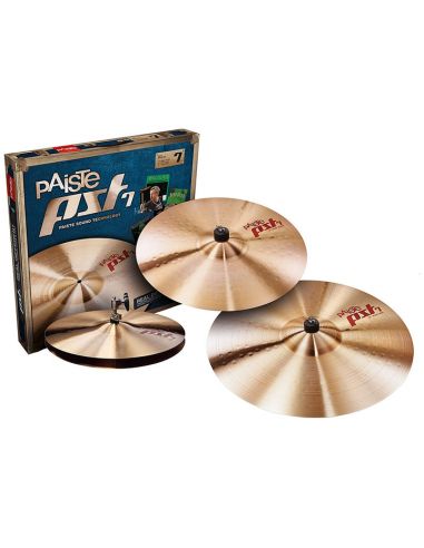 Cymbals set Paiste PST 7 Heavy/Rock (14/16/20)