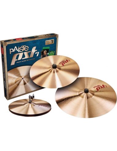 Cymbals set Paiste PST 7 Light/Session (14/16/20)