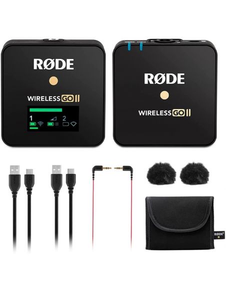 Bevielio mikrofono sistema Rode Wireless GO II Single