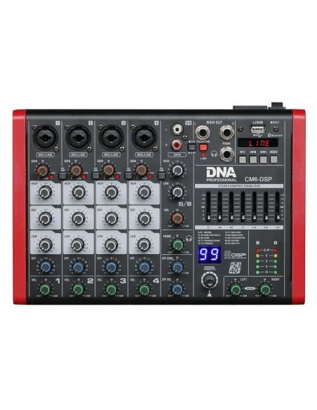 Analog audio mixer DNA CM6-DSP