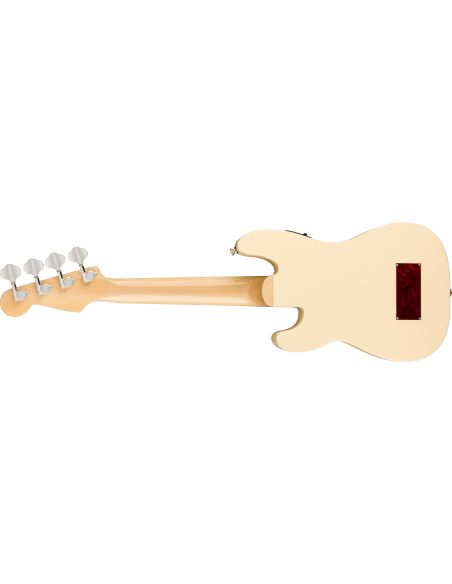 Elektro-akustinė bosinė ukulelė Fender Fullerton Precision Olympic White