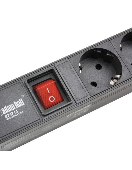 Mountable Power Strip Adam Hall 874714