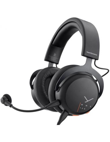 Žaidimų ausinės Beyerdynamic MMX 100 juodos 32 Ohm