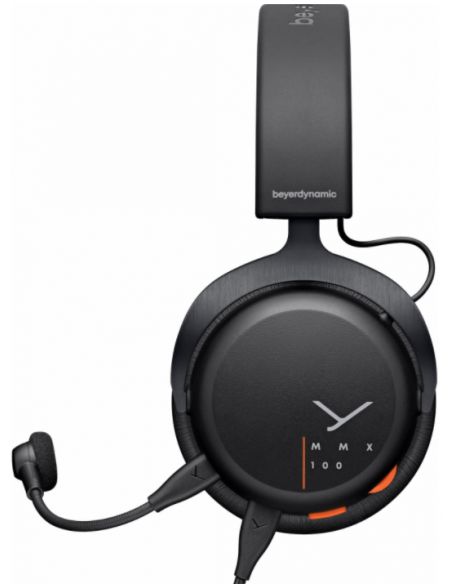 Žaidimų ausinės Beyerdynamic MMX 100 juodos 32 Ohm