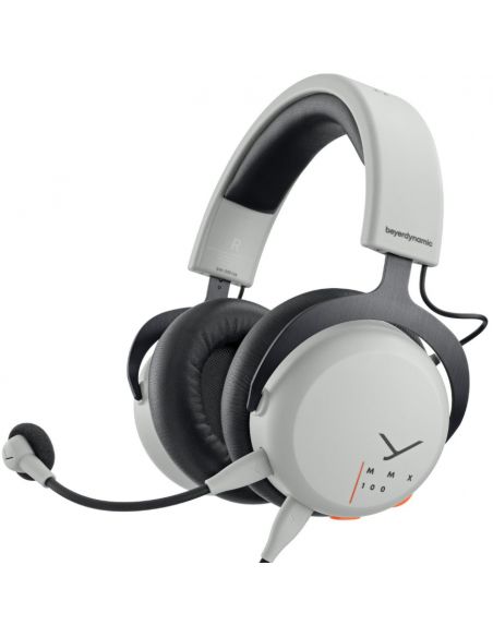 Žaidimų ausinės Beyerdynamic MMX 100 pilkos 32 Ohm