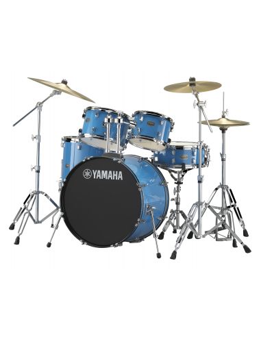 Acoustic drum set Yamaha Rydeen 22" RDP2F5 SKB with cymbals