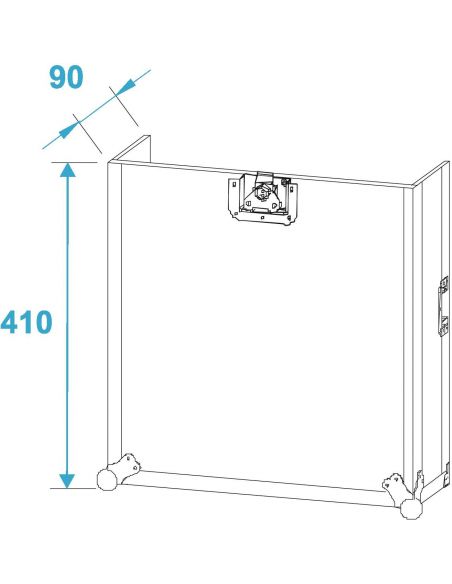 Dėklas Roadinger Special Combo Case Pro, 6U