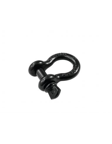 SAFETEX Shackle 16mm black with Screwbolt