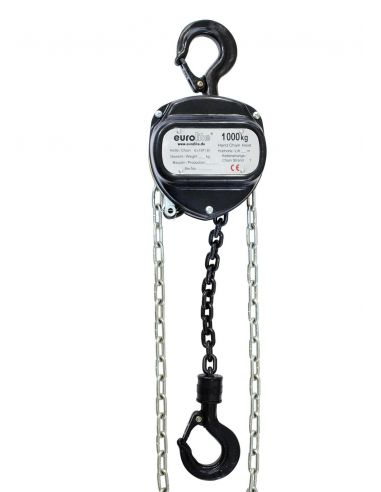 Chain Hoist Eurolite 6M/1.0T black