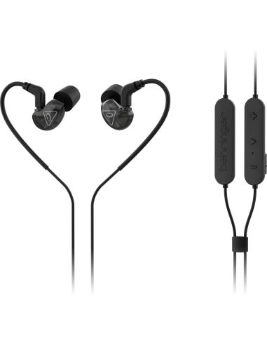 In-ear bluetooth monitor headphones Behringer SD251-BT Black