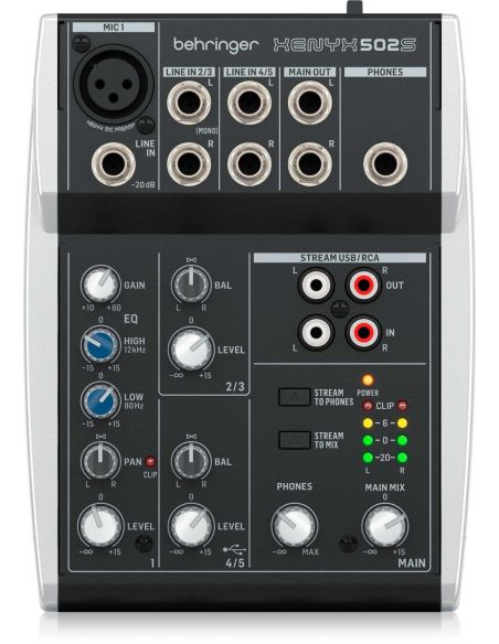 Audio mixer Behringer Xenyx 502S