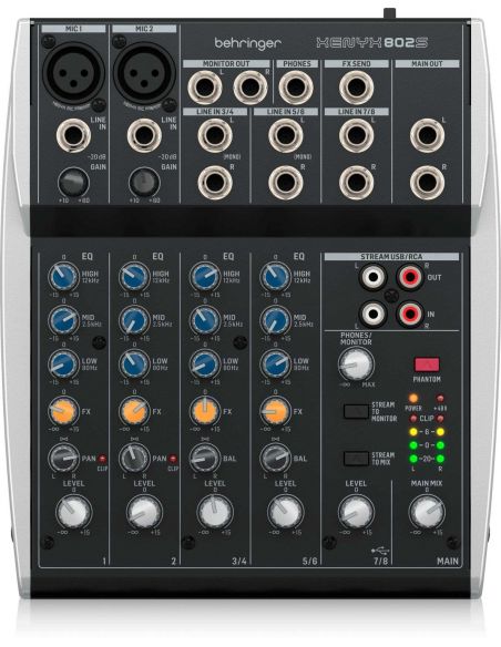 Audio mixer Behringer Xenyx 802S