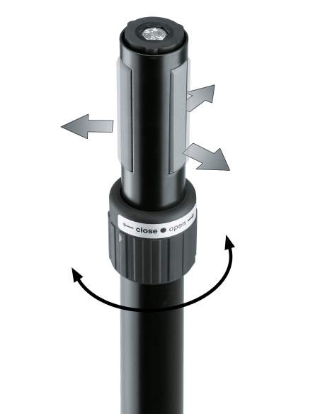 K&M Distance rod Ring Lock 21447-000-55