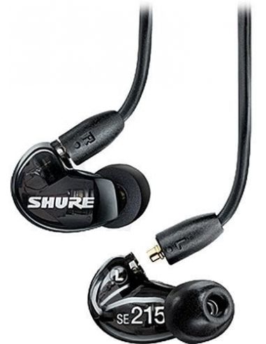 Ausinės in-ear Shure SE215-K-EFS juodos