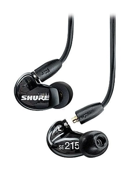 Ausinės in-ear Shure SE215-K-EFS juodos