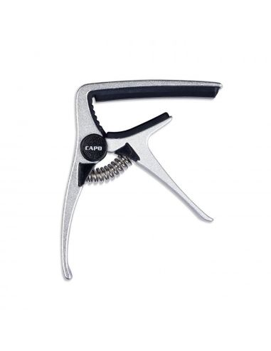 Capo for acoustic/electric guitar Solo S-03 silver