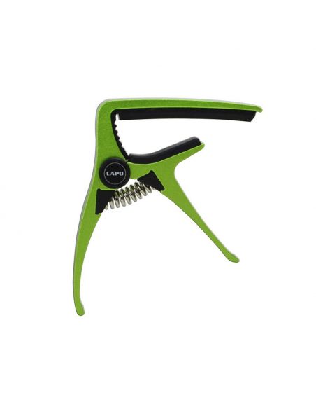 Capo for acoustic/electric guitar Solo S-03 green