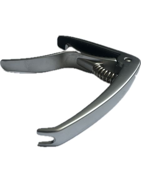 Capo for acoustic/electric guitar Solo S-01 silver