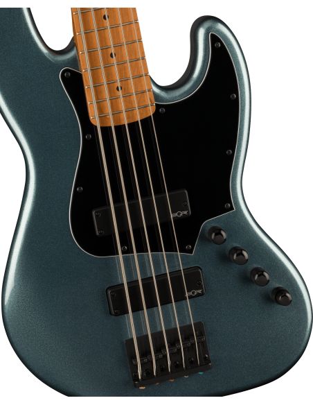 Bosinė gitara Fender Contemporary Active Jazz Bass HH V Gunmetal Metallic