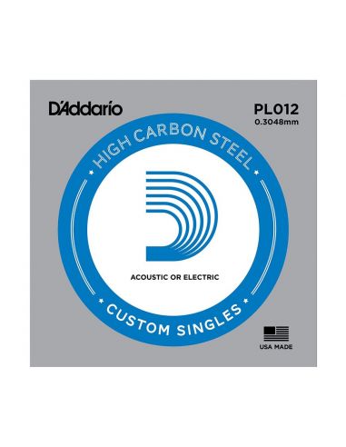 Acoustic guitar string D`Addario PL012