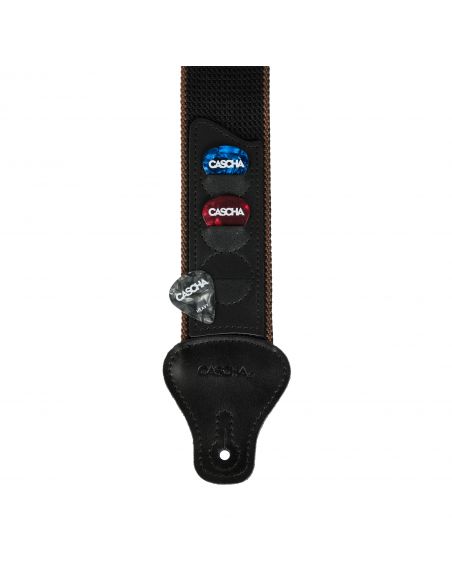 Guitar strap Cascha HH 2259 black