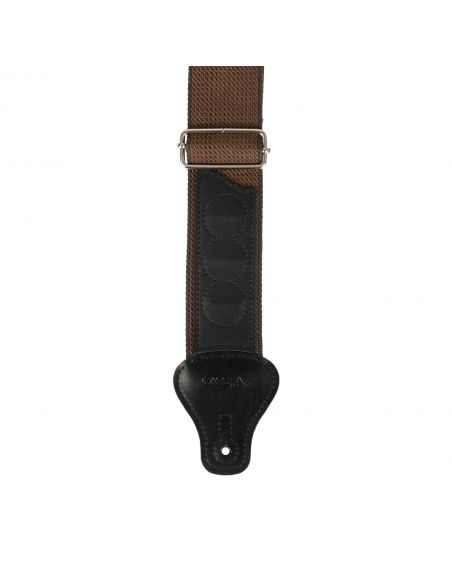 Guitar strap Cascha HH 2260 brown