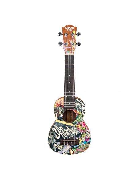 Soprano ukulele Cascha Art Urban HH 2600