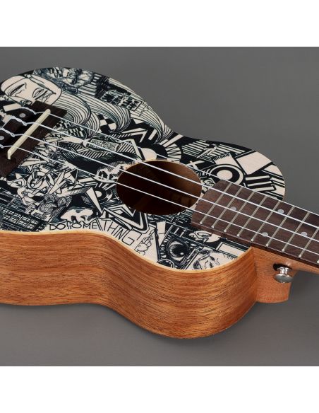 Soprano ukulele Cascha Art Sketch HH 2601