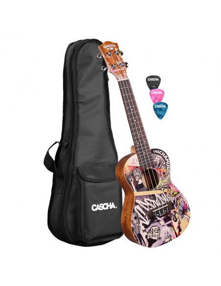 Concert ukulele Cascha Art Urban HH 2604