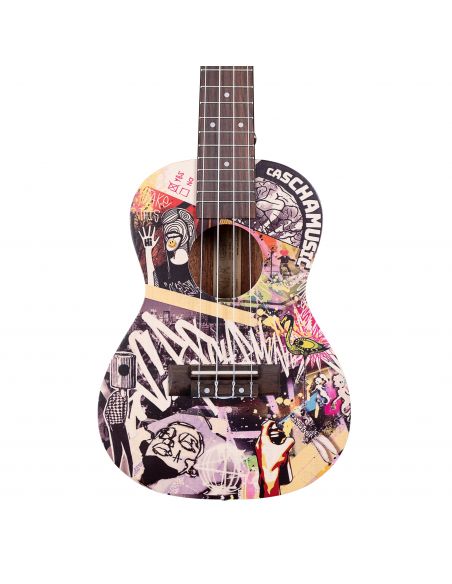 Concert ukulele Cascha Art Urban HH 2604