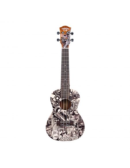 Concert ukulele Cascha Art Sketch HH 2605