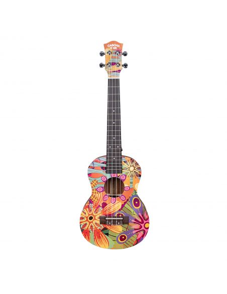 Tenorinė ukulelė Cascha Art Flowers HH 2611