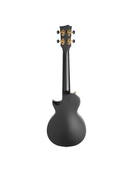 Concert ukulele set Cascha Carbon Fibre HH 2258 black