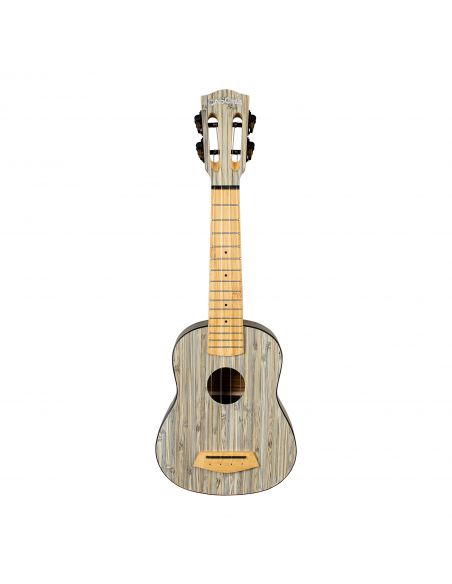 Soprano ukulelė Cascha Bamboo Graphite HH 2315