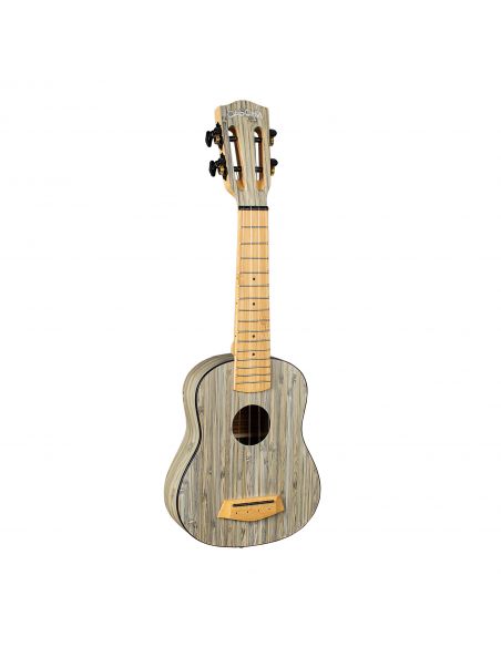 Soprano ukulelė Cascha Bamboo Graphite HH 2315