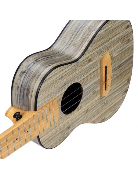 Soprano ukulelė Cascha Bamboo Graphite HH 2315