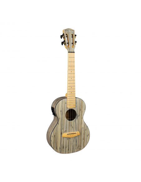 Electroacoustic tenor ukulele Cascha Bamboo Graphite HH 2317E