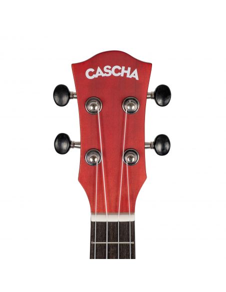 Soprano ukulele Cascha Linden Red HH 3961