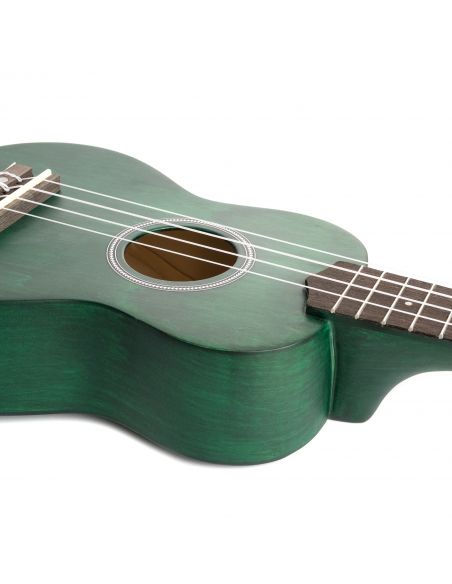 Soprano ukulele Cascha Linden green HH 3963