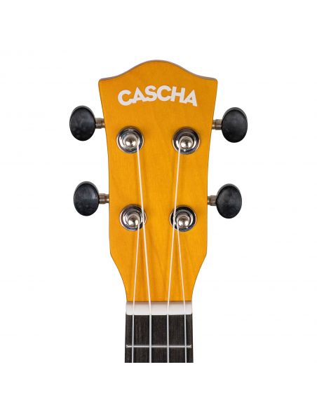 Soprano ukulele Cascha Linden yellow HH 3964